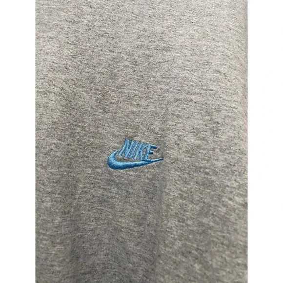 Nike Gray Long Sleeve Crew Neck Pullover Activewear Shirt Size XL - Picture 4 of 6